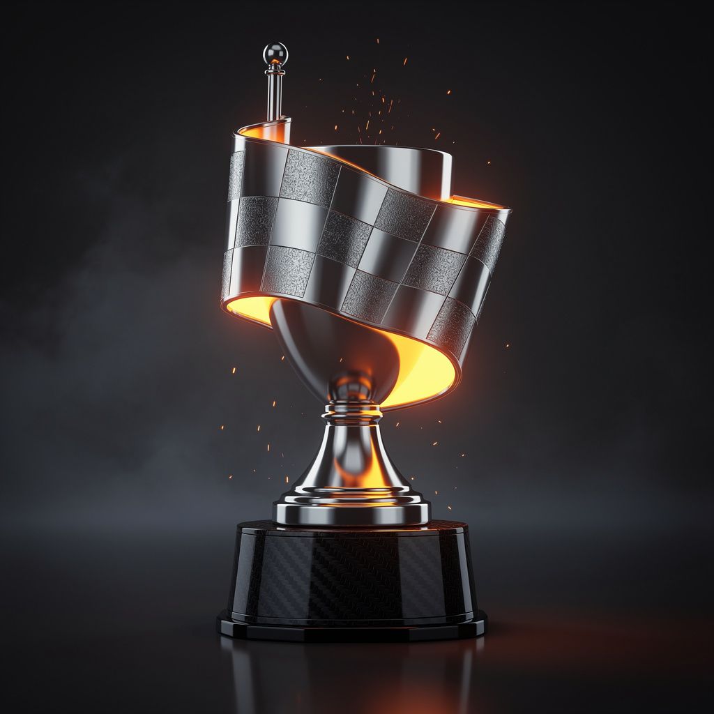 raceaway collectible cinder-trophy-seasonal